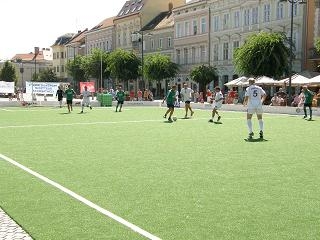 Szombathely, Fő tér családi foci hétvége